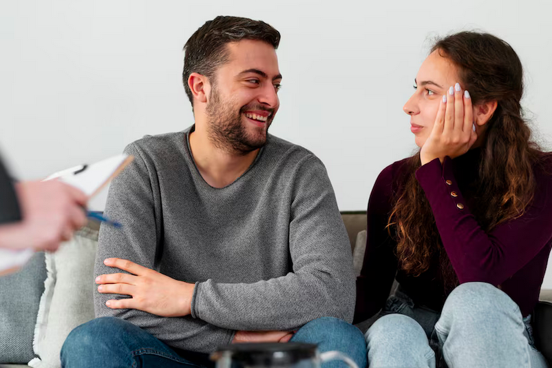 couple counselling session therapy